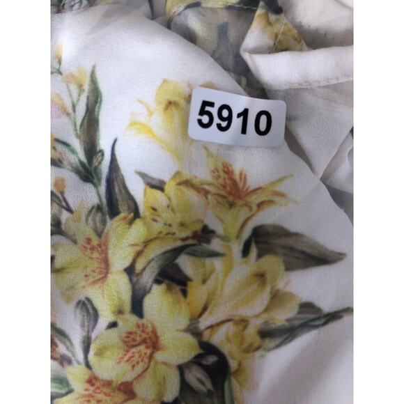 Show Me Your Mumu Bristol Dress Floral Sleeveless Square Neck Maxi Tank White M - Picture 8 of 8